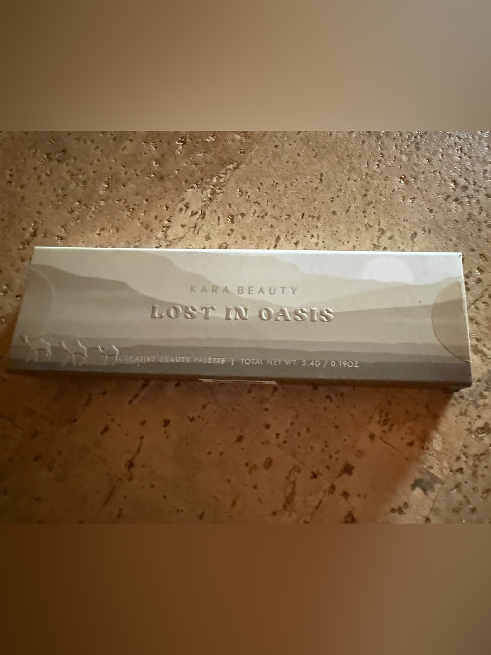 Kara Beauty Lost in Oasis Eyeshadow Palette - Neutral Beige Collection
